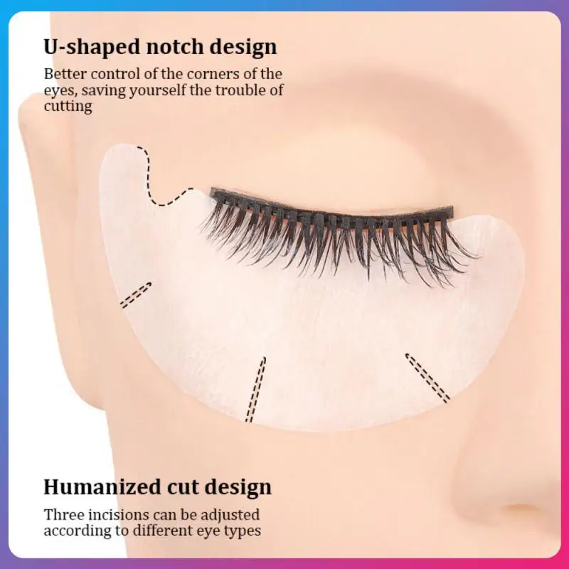 

Grafting Eyelashes Eyelash Patch 50pcs Eyelash Extension Eyepads Eyes Makeup Grafted Lash Stickers Hydrogel Gel Eye Patches