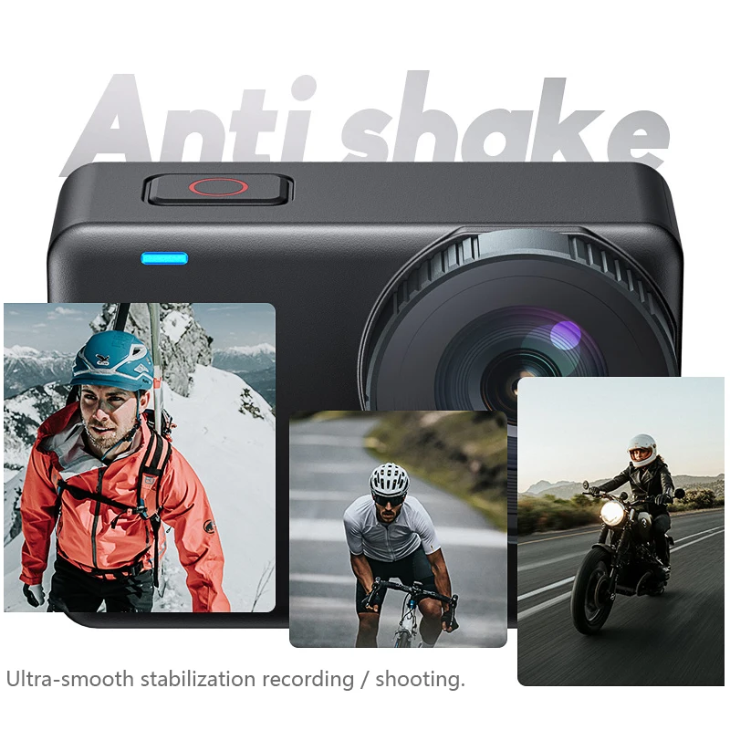 Экшн камера SJCAM SJ10 PRO 4K 60FPS Гироскопическая стабилизация WiFi 8-кратный зум