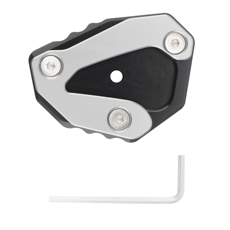 

Motorcycle Kickstand Side Stand Enlarge Extension Pad Support Plate For DUCATI 899 959 1199 1299 V2 Panigale