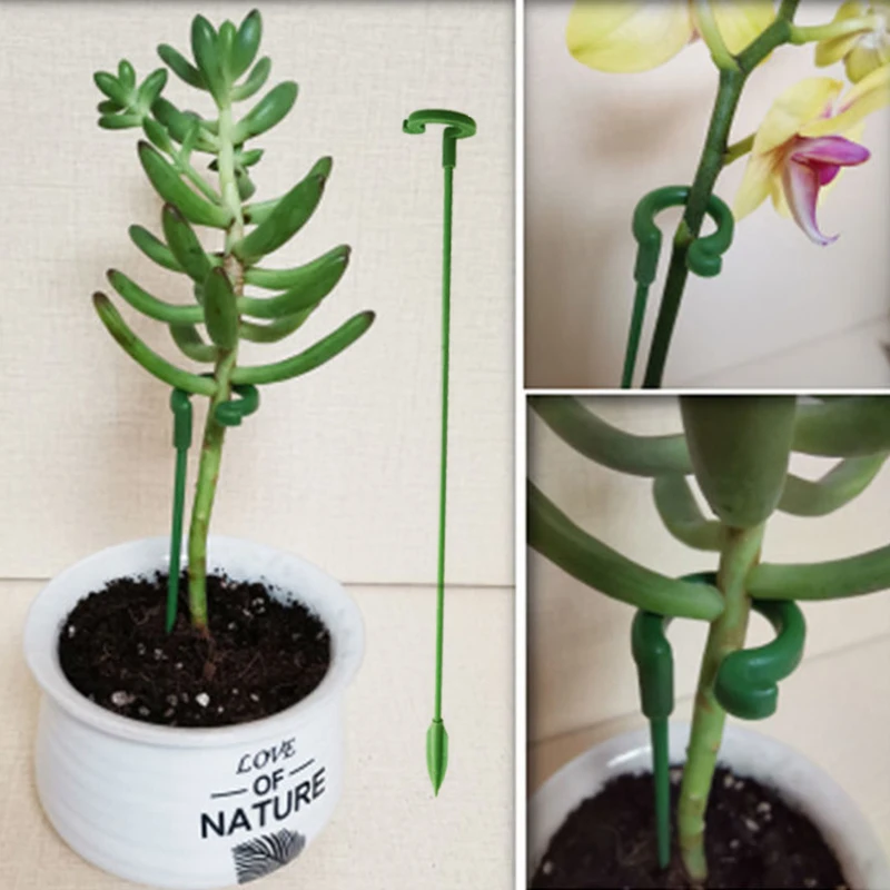 

Butterflies Orchid Garden Bonsai Support Stake Stander Single Stem Shrub Holder Succulent Phalaenopsis Flower Potted Support Rod