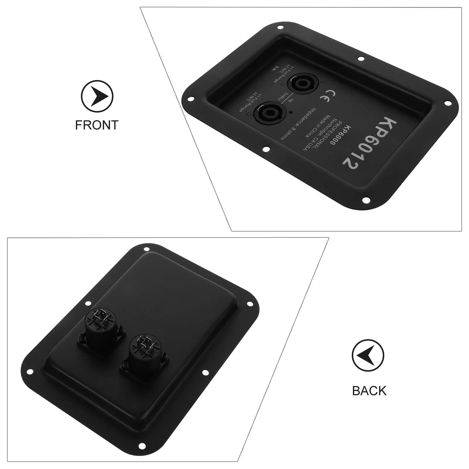 Аудиоаксессуары настенная пластина для громкоговорителя держатель разъема