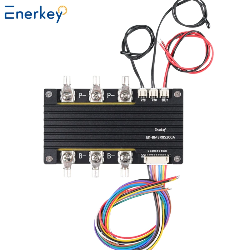 Enerkey BMS LiFePo4 4S 12V BMS 8S 24S 200A Пик 600A 3,7 В Li-Ion BMS 5S 6S 7S 3,2 В Lto SIB BMS 18650 Баланс литиевой батареи BMS (art.: 3920cd44a04dd) - 3920cd44a04dd