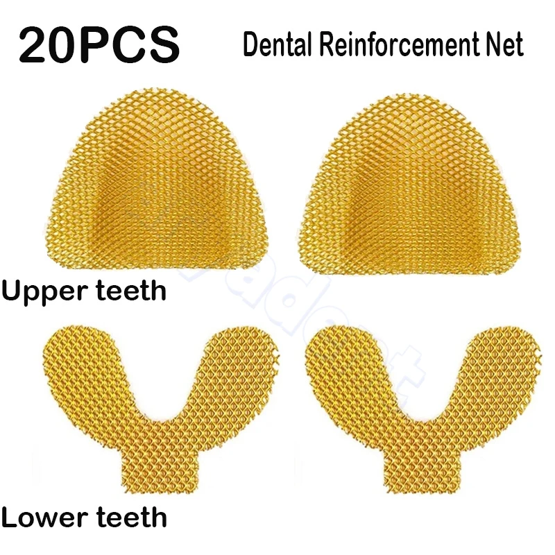 20 шт./упак. укрепляющая сетка для зубов укрепляющие лотки металлические сетчатые
