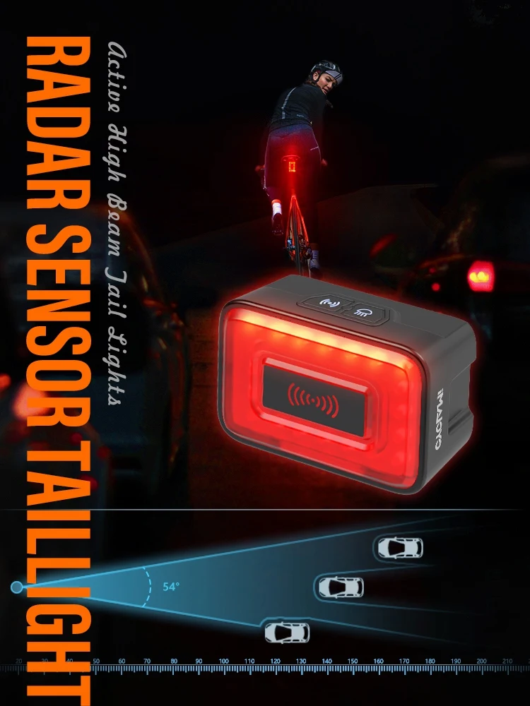 Велосипедный задний фонарь CYCLAMI