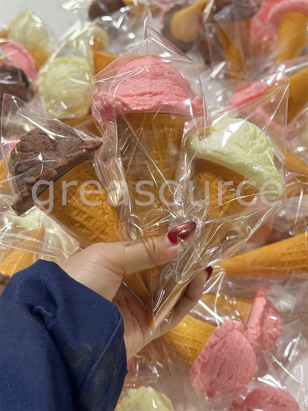 

Искусственные модели мороженого Scoop Gelato 3 шт.