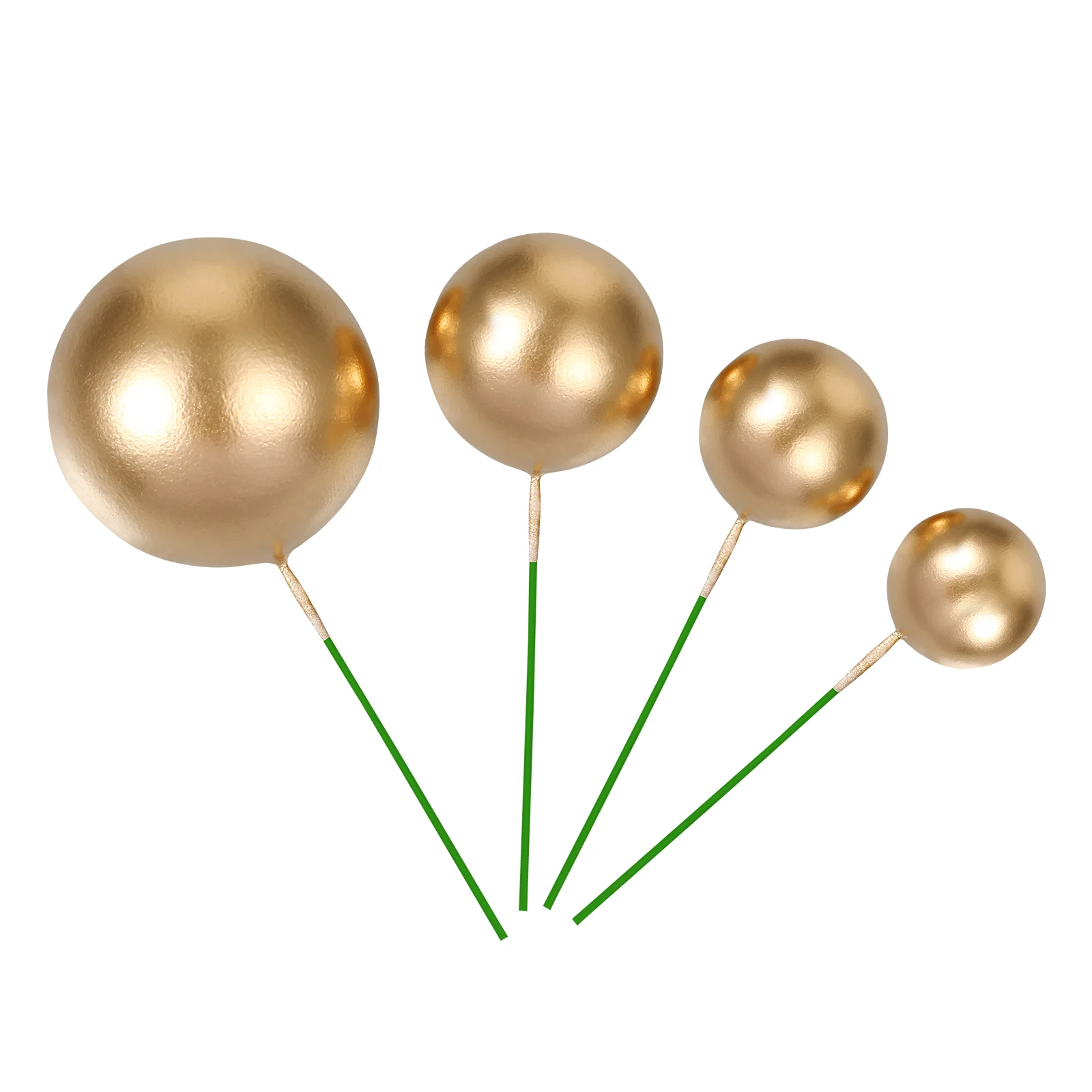 

Cake Birthdaygold Cupcake Decoration Toppertoppers Roundhappy Creative Ornament Topppers Christmas Balloon Kids Baby Shower Boys