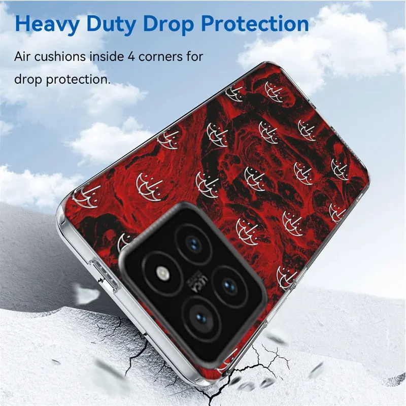 Bring Me The Horizons Clear Phone Case For Xiaom Mi 12 12T 11T 10T 9T 13 11 10 9 8 Lite CC9 CC9E Pro 6X 5X A1 A2 A3 Cover Coque