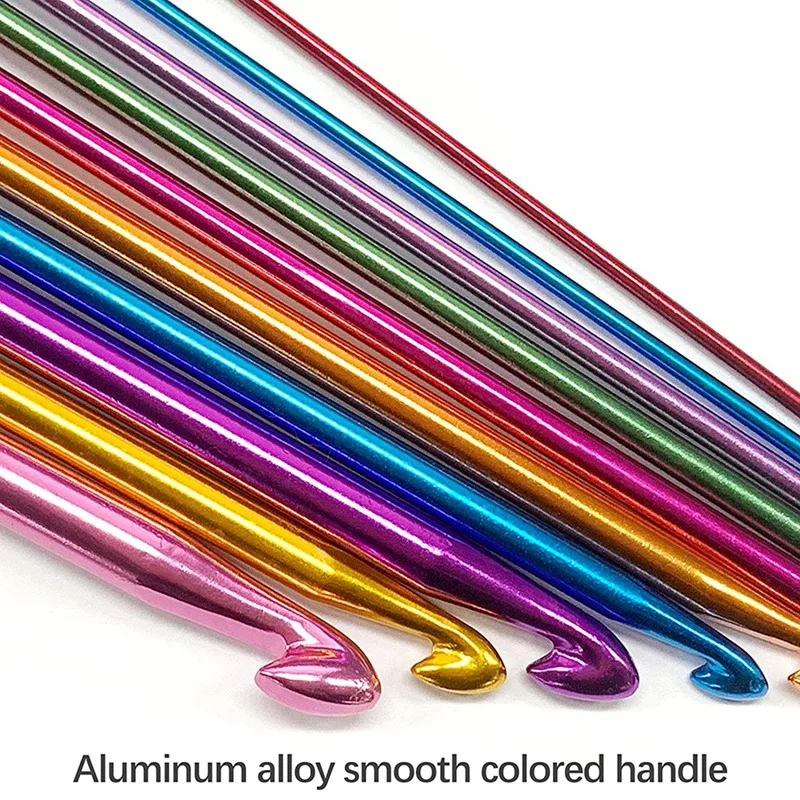 _ Набор вязальных крючков в Тунисе включает Пластиковый кабель вязальный крючок