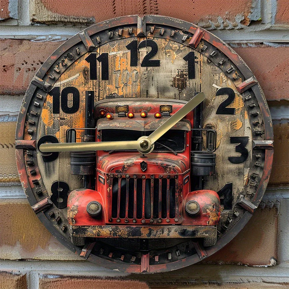 

Настенные часы Monster Truck