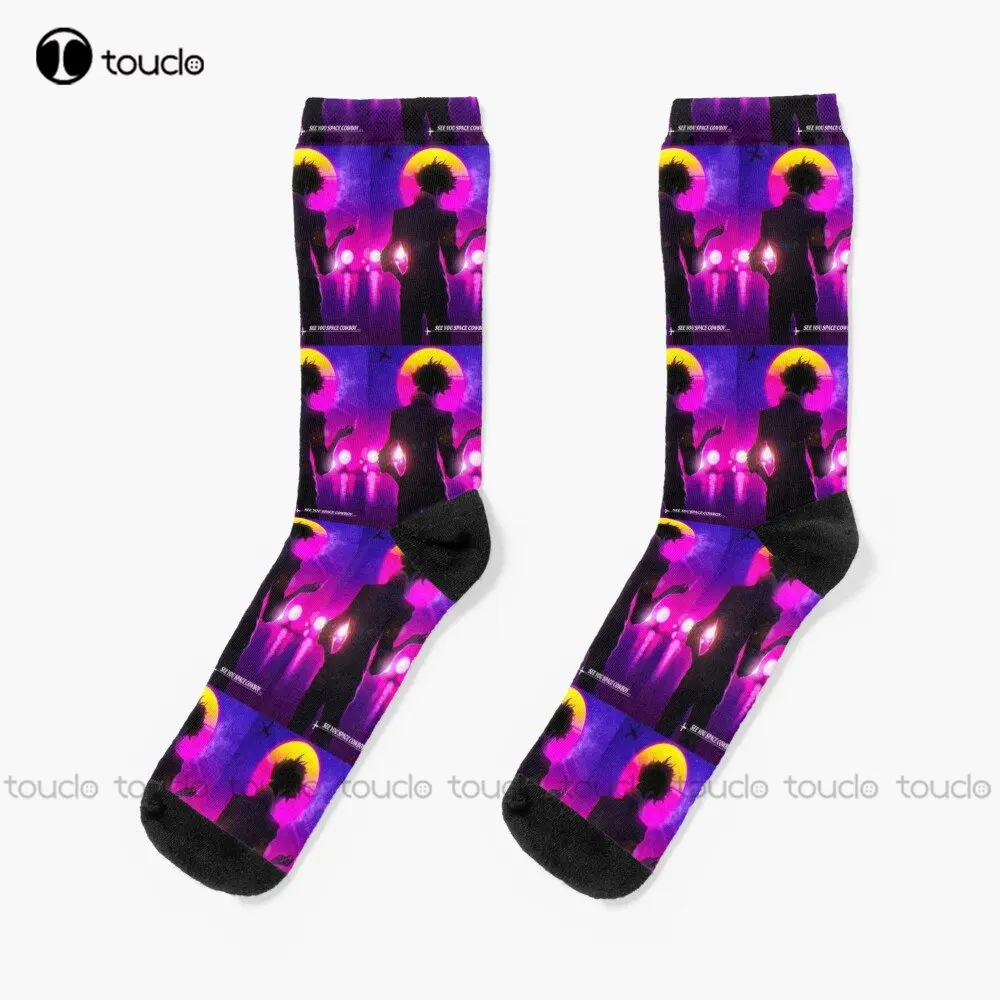 

Cowboy Bebop Socks Cute Socks For Women Personalized Custom Unisex Adult Teen Youth Socks Custom Gift 360° Digital Print