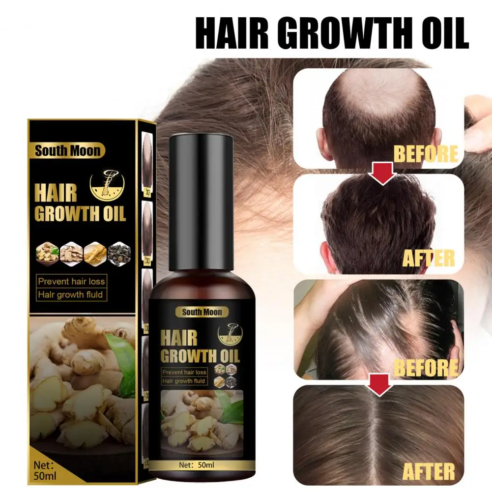 

50ml Hair Growth Oil Reducing Drying Accelerate Growth Natural Extract Hair Anti Loss Repair Care Essence for Unisex