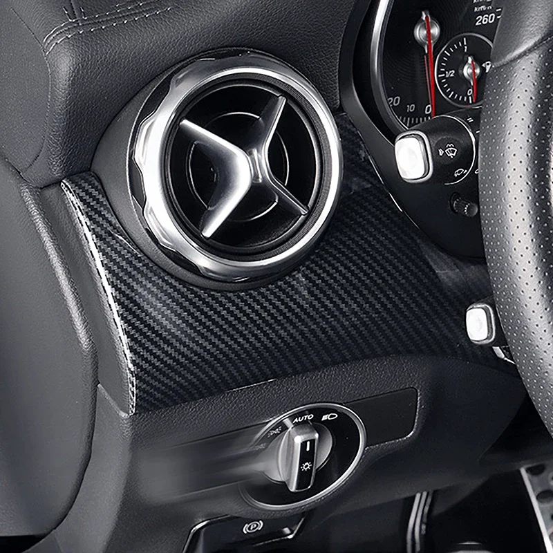 Декоративная накладка на панель центральной консоли для Mercedes Benz GLA X156 CLA C117 2013-2018