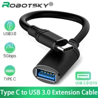 usb c to usb adapter type c otg extension cable usb c male to usb 3 0 a female cable adapter for macbook pro printer samsung
