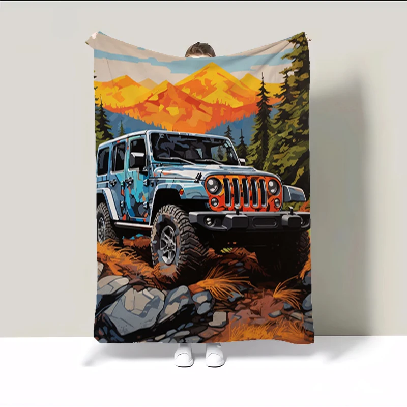 

Одеяло с аниме картиной маслом, автомобильные одеяла для дивана, зимние и летние одеяла, покрывало на кровать, покрывала для двойного сна