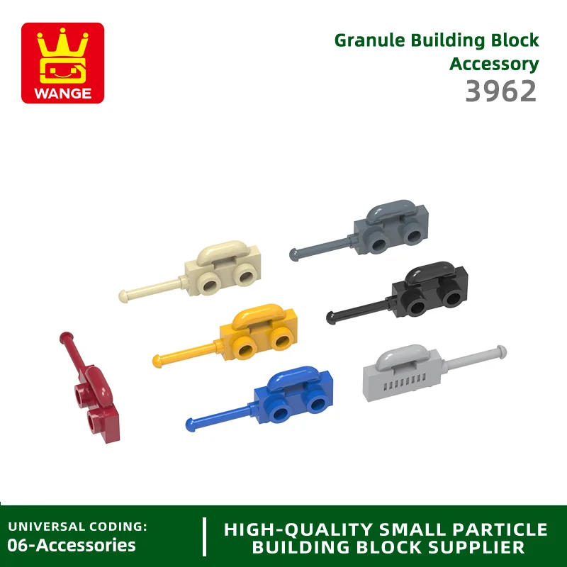 Wange 3962 50 г/100 шт. рация строительный блок Moc цветная связь совместима с кирпичом DIY