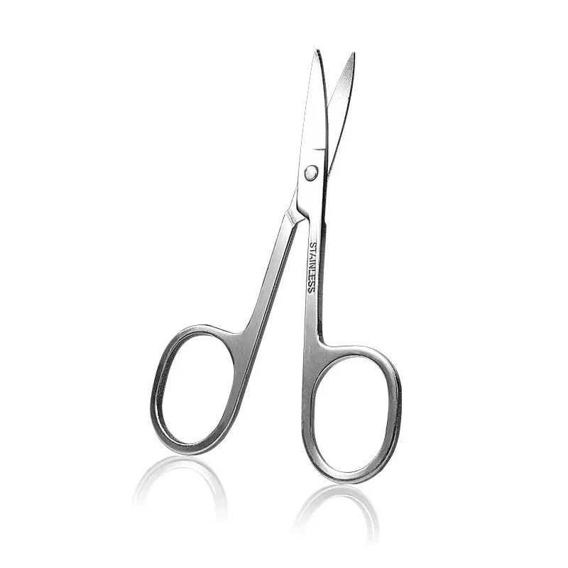 

1Pc Eyebrow Scissor Safety Nose Hair Scissors Stainless Round Scissors Trimming Tweezers Small Clipper Eyebrow Nose Hair Cut