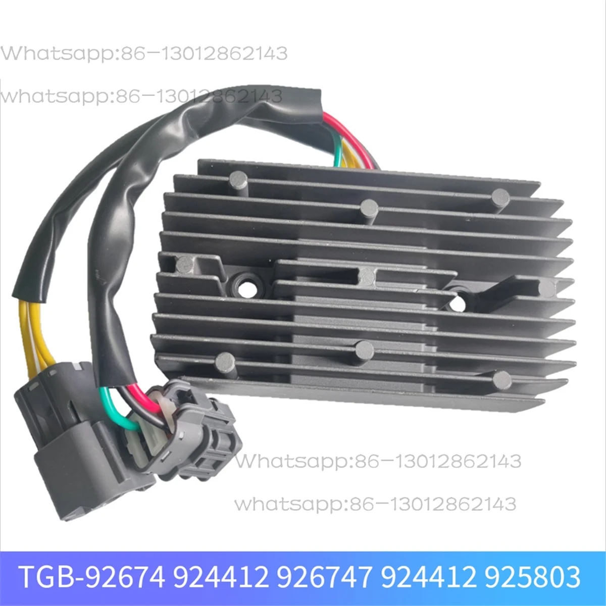 Фото Регулятор напряжения/выпрямитель для квадроциклов TGB Blade 250, Target Blade 425, 500, 525, 550, 600, 1000 (TGB-92674, 924412, 926747, 924412) №2