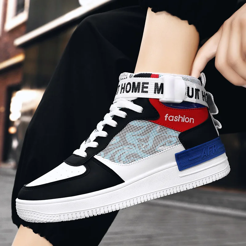 Couple Fashion Shoes Men Women Sneakers High Top Basketball Shoes Men Comforthable Man Casual Shoes Outdoor Sport Running Shoes