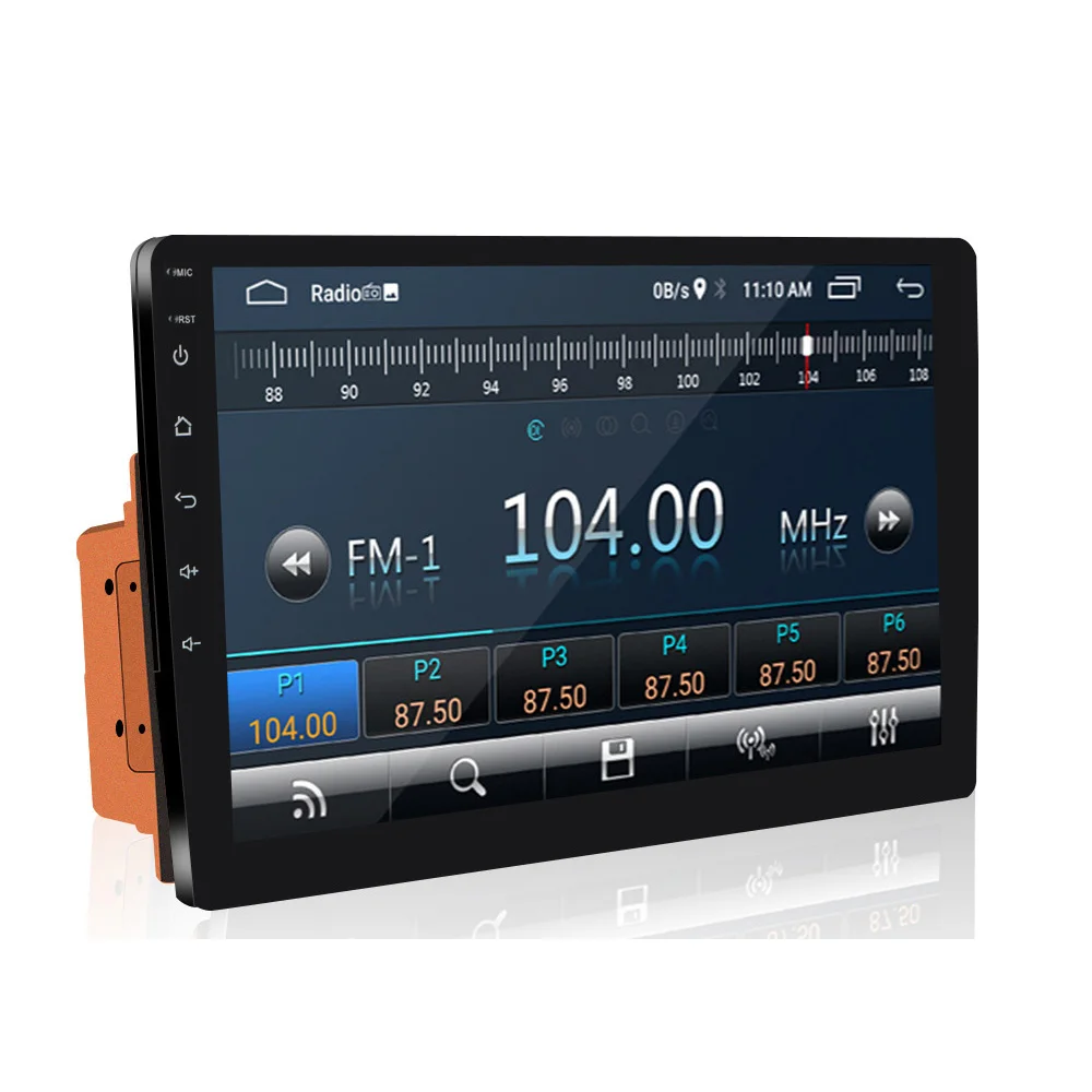

Выдвижной GPS-радиоприемник Android 8,1, автомобильный радиоприемник WiFi Bluetooth MP5, автозапчасти 2 Din, сенсорный экран 10 дюймов, Автомобильный мультимедийный MP5-плеер
