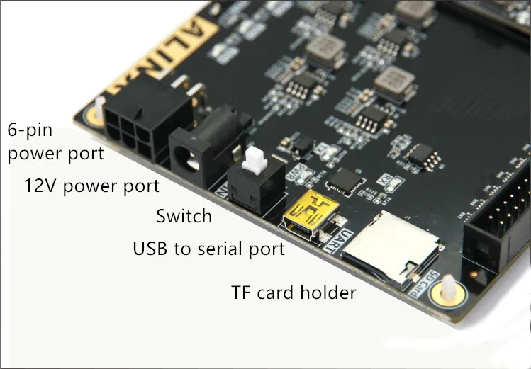 DIY комплект электронная плата разработки FPGA Demo PCB Artix7 XC7A100T с PCIex4 Gigabit-Ethernet