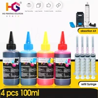 hg refill ink kit for epson for canon for hp for brother printer ciss ink and refillable printers dye ink