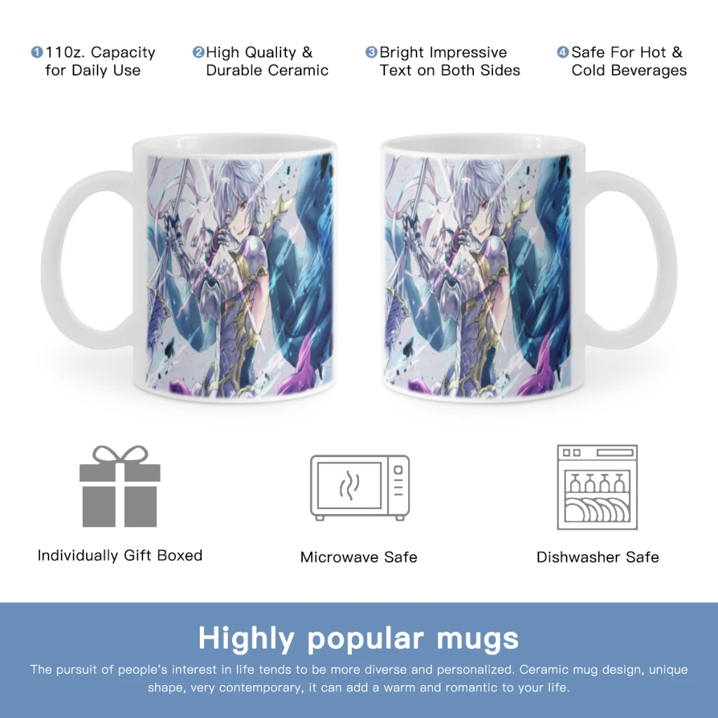 Кружка Керамическая с ручкой для кофе чая молока