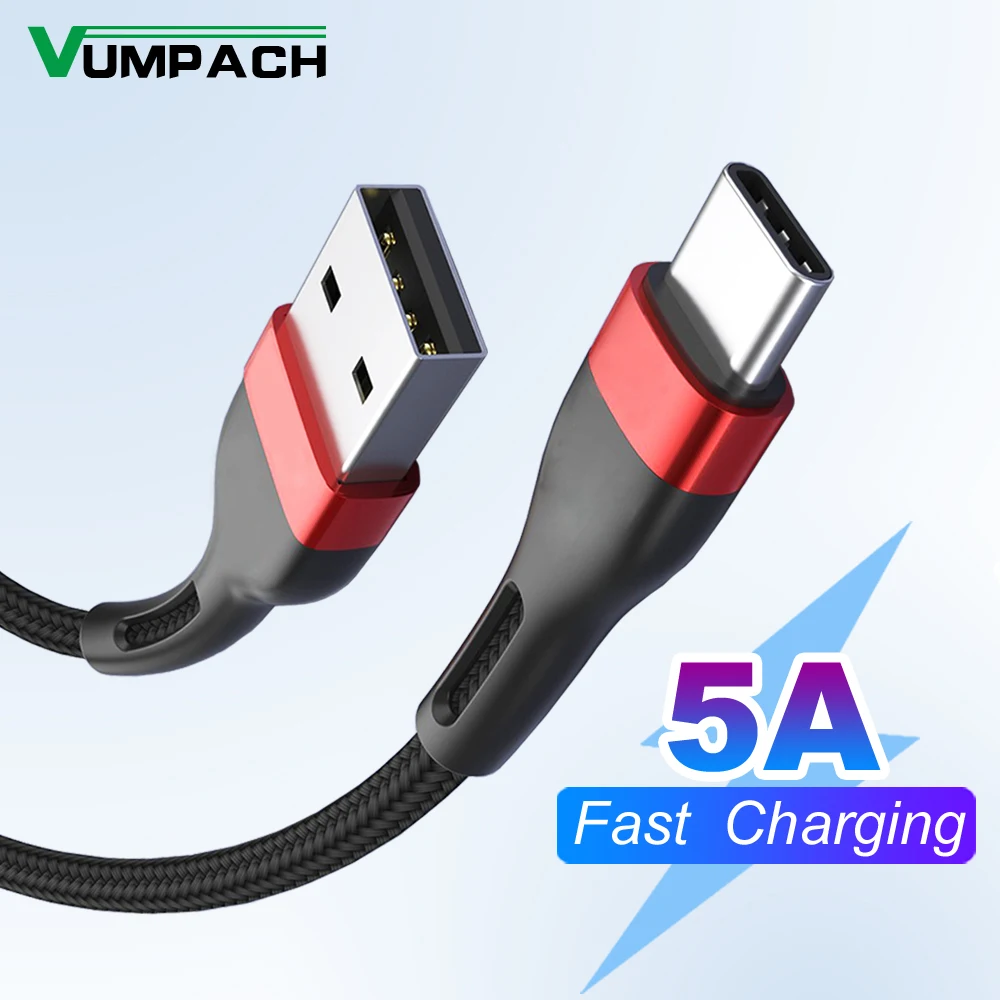 Vumpac – câble usb type-c pour recharge rapide et transfert de données  cordon de chargeur usb-c