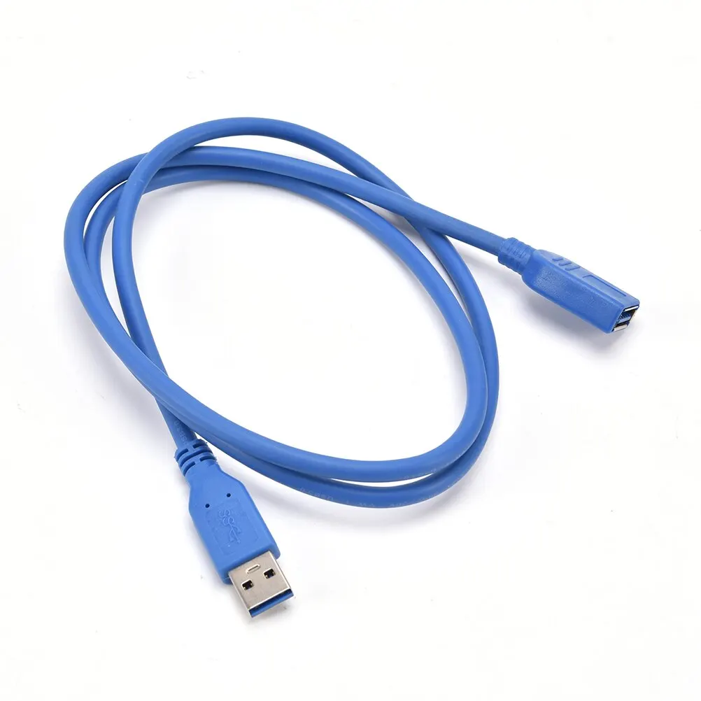 

1 шт. Удлинительный Кабель USB 3,0, 1,5 м, 5 футов, 5 Гбит/с, высокоскоростные Кабели USB 3,0 A «Папа-мама», шнур