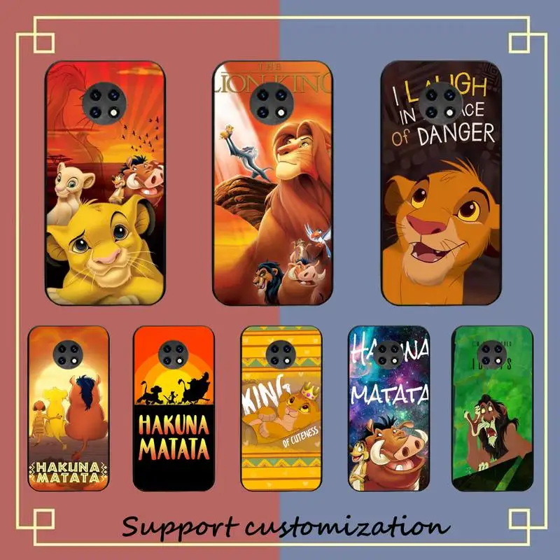 

The Lion King Phone Case for Redmi 5 6 7 8 9 A 5plus K20 4X S2 GO 6 K30 pro