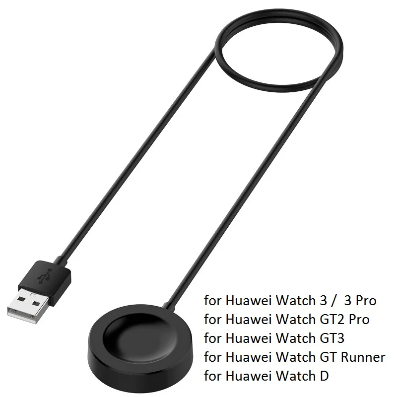 

Charger Cable for Huawei Watch 3/ GT 3 Pro 46mm 42mm GT2 Pro/GT3 /GT Runner Smart Watch USB Magnetic Charging Dock Stand Cords