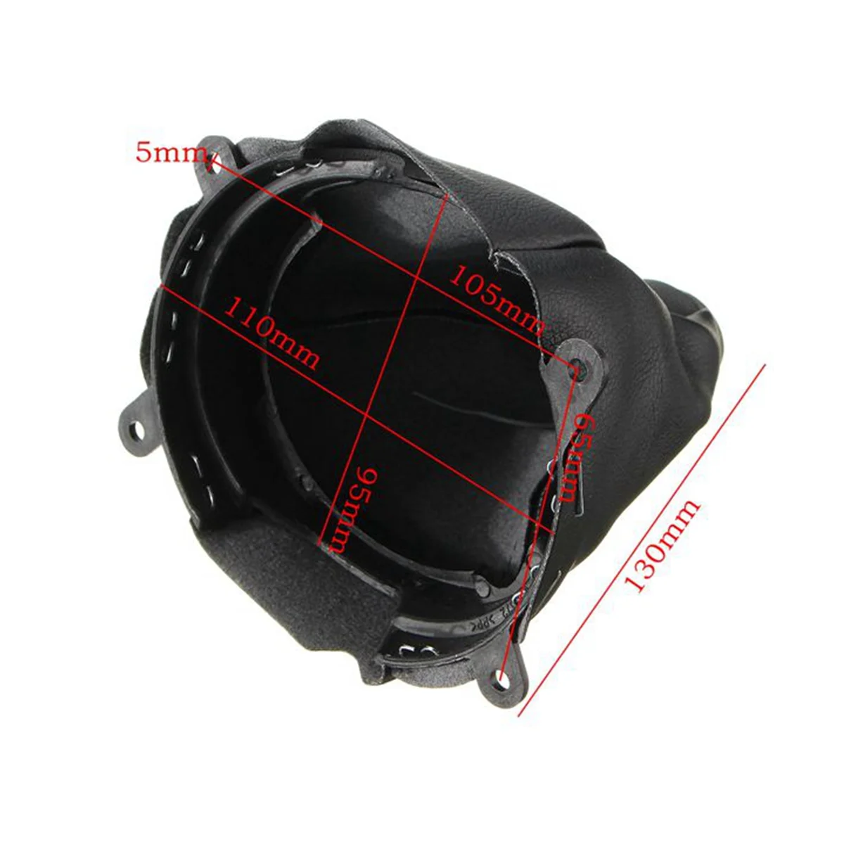 

2Pcs Car Manual Leather Gear Shifting Dust Boot for Honda Civic Si 2006 2007 2008 2009 2010 2011