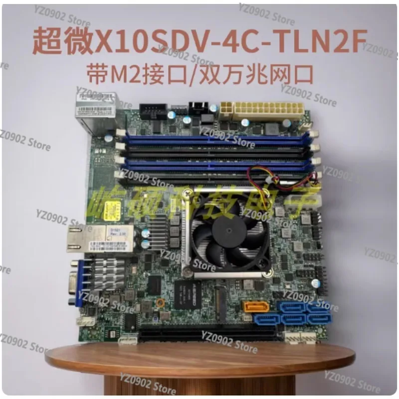 Фото Основная плата X10SDV-4C-TLN2F ITX — XE ON D1521, двойной 10-гигабитный порт, сервер Synology NAS №2