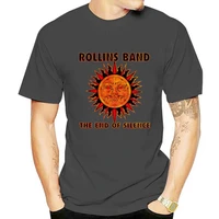 rollins band the end of silence men t shirt men shirts t shirts fashion casual tee tops short sleeve