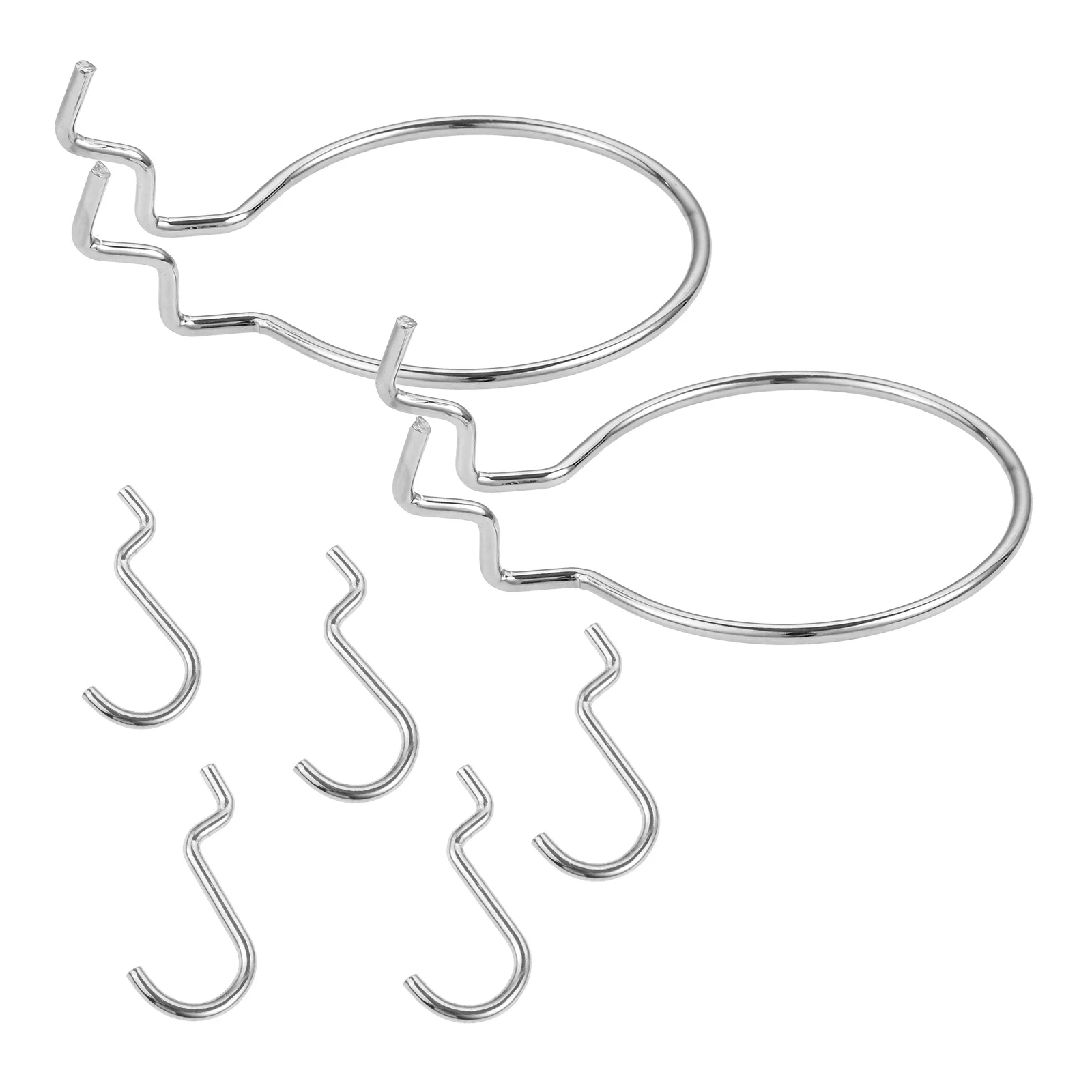 

Metal Rings Pegboard Hook Accessories Cups Holder Pegboard Organizer Hanger for Hanging Tools Handicrafts Jewelry