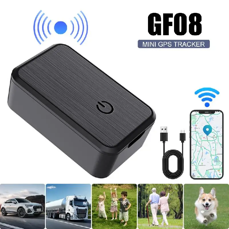 GF-08 Мини-автомобильный GPS-трекер для домашних животных устройство слежения