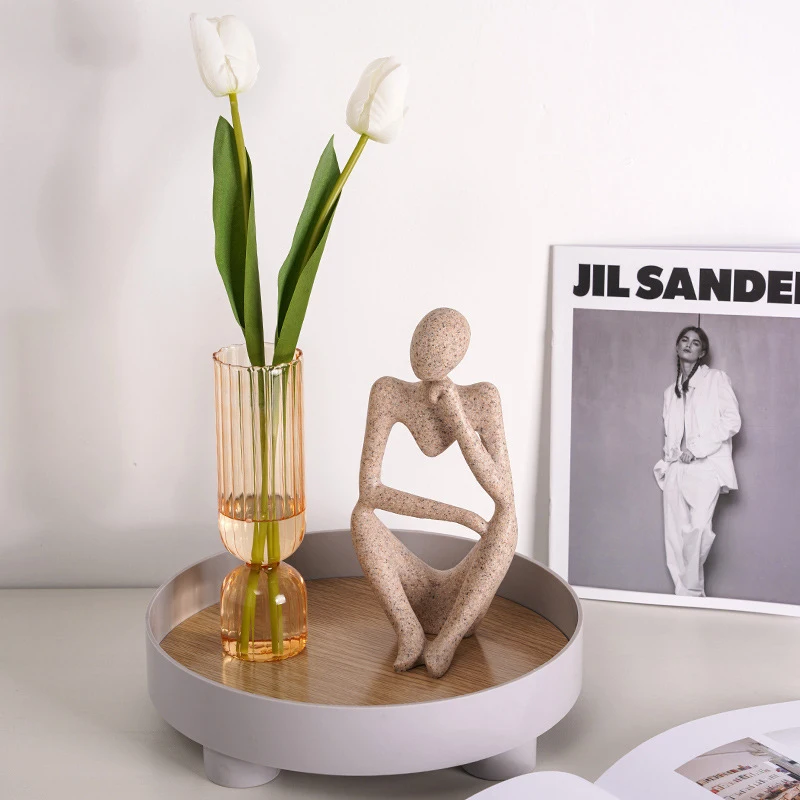 Скандинавский Ins современный индивидуальный костюм мыслителя дымчато-серый