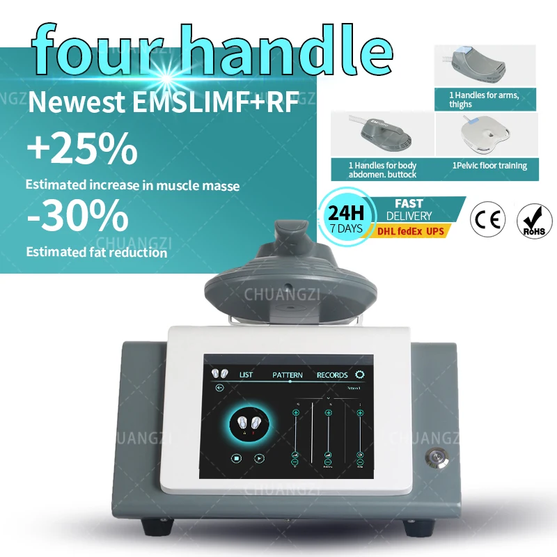 

Новинка 2022, RF EMSLIM EmsZero Neo устройство для сжигания жира, мышечный Стимулятор, лепка, электромагнитная машина для скульптурирования тела, конту...