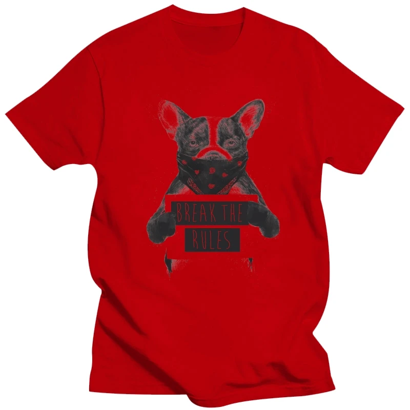 Новая мужская футболка Bad Dog Prioner с принтом коротким рукавом хипстерская забавная