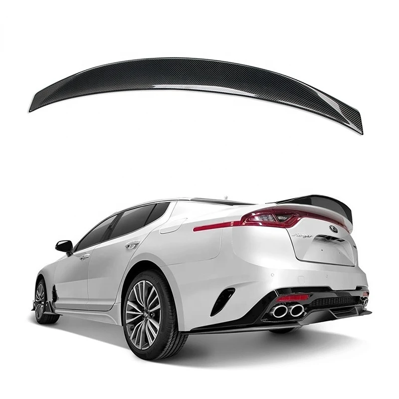 

Carbon Spoiler Fit Kia Stinger Fiber Rear Trunk Wing 2017-2018