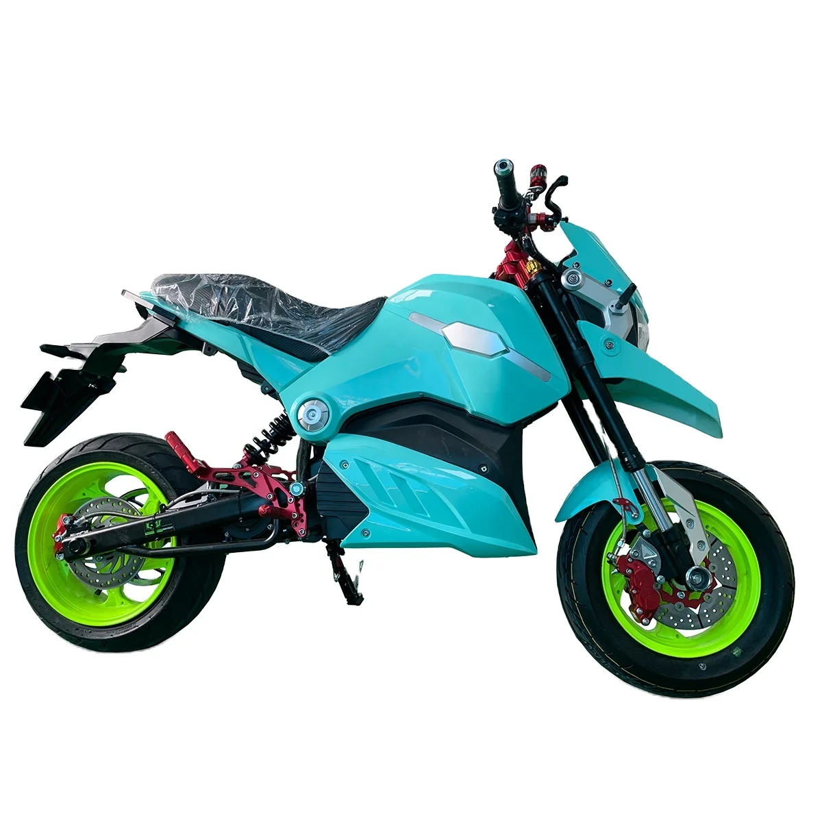 

Swing Arm Large Electric Motorcycle Adult 9000w