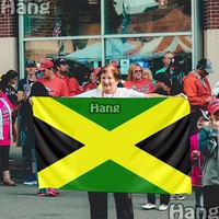 jam jm jamaica flag with grommet outdoor and indoor banner flag custom
