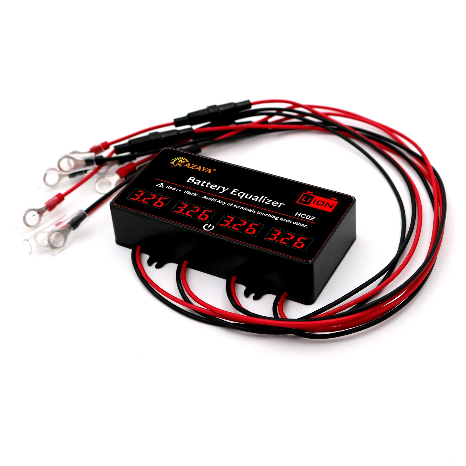 MAZAVA HC02 4S 4X3 2 В аккумуляторный эквалайзер активный балансир 3 12 8 14 4 пакет Lifepo4