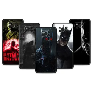 celular coque for xiaomi poco x4 x3 nfc gt m3 m4 f3 5g f1 mi 11 10t lite 9t 12 case phone cover funda dark knight the batman free global shipping