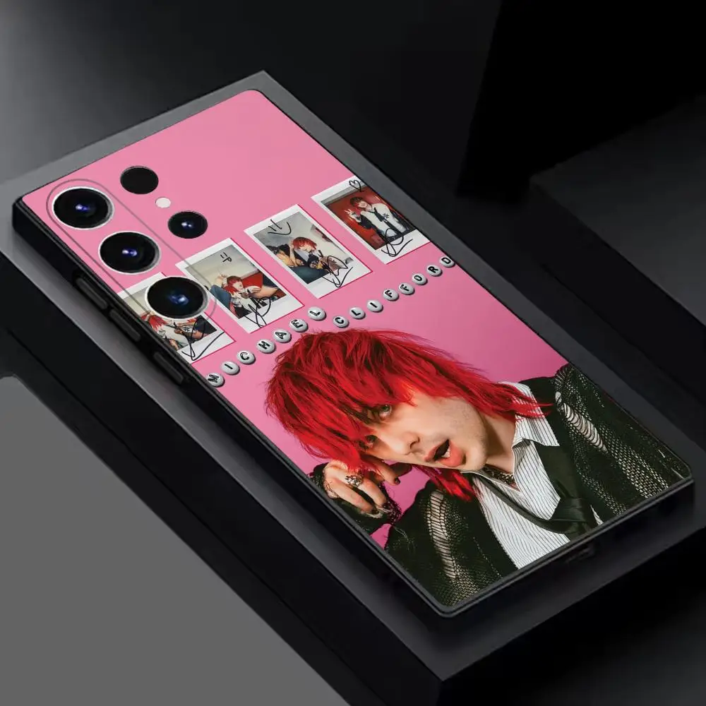 Фото Чехол для телефона 5 Seconds of Summer 5SOS для Samsung Galaxy S26 S25 S24 S23 S22 S21 Plus Ultra Note20, мягкий, черный №3