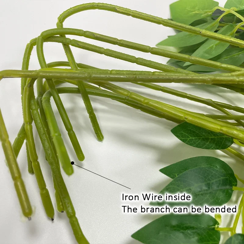 12 шт. искусственный цветок венок из ротанга арка свадебное украшение для дома