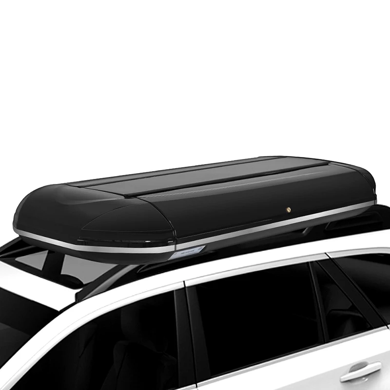 

Manual Opening Abs White Black 264L Dual-size Open Abs Luggage Box Car Roof Box for Suv