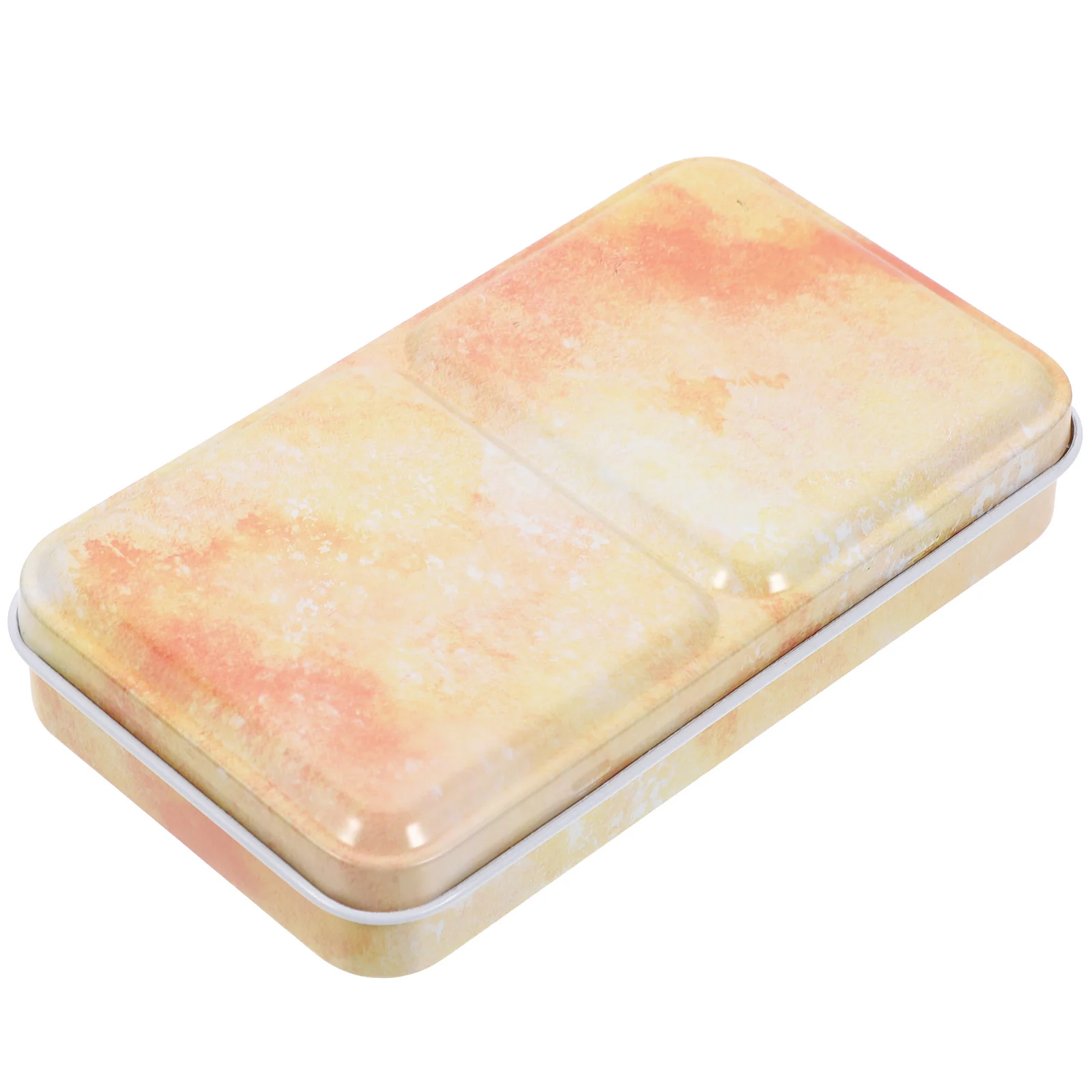 

Pigment Mixing Box Watercolor Sub-packing Pans Set Empty Tin DIY Portable Palette
