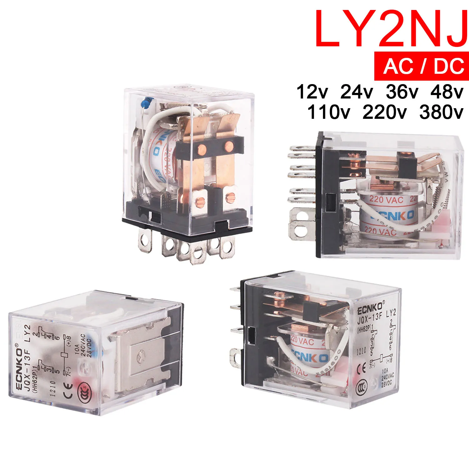 

Реле мощности LY2N-GS 10A