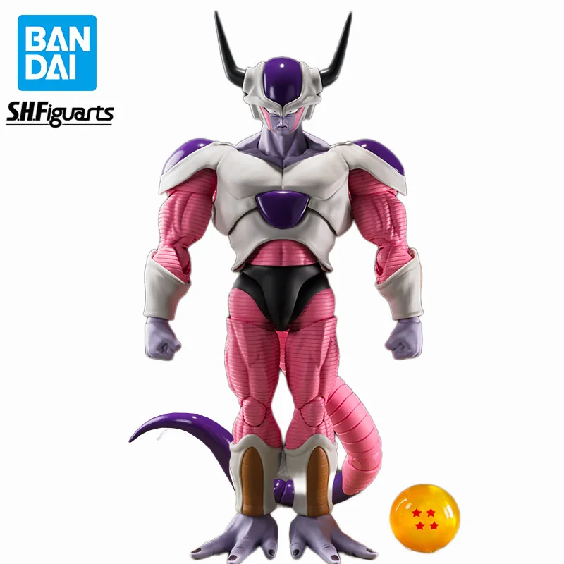 

In Stock Original Bandai SHF DRAGON BALL Z Frieza Second Form Anime Figure Action Figures Collectible Model Toys
