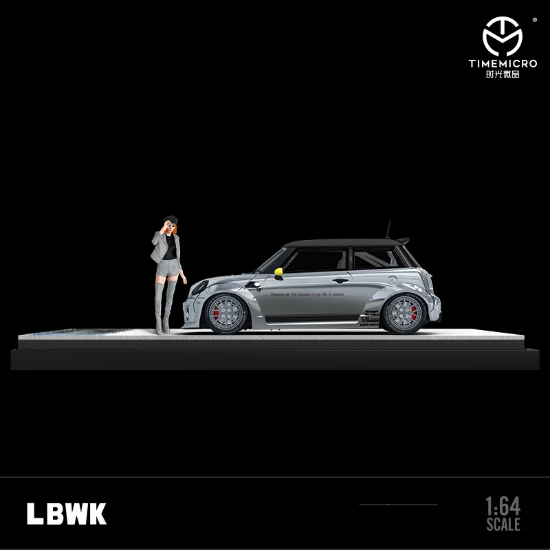 Электрическая литая под давлением модель автомобиля из сплава Time Micro 1:64 MINI